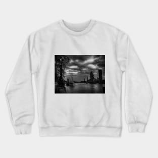 The days end by The Thames Crewneck Sweatshirt